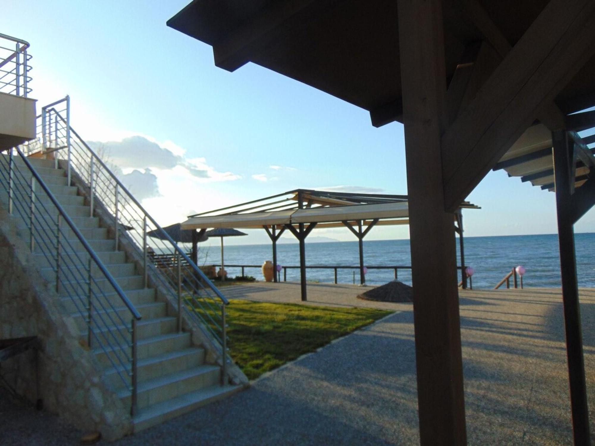 Comfy Beachfront Litinas Casa With Seaview Chania  Luaran gambar